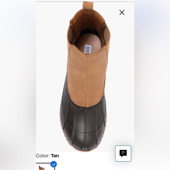 NEW Newlin Duck Boot (Women) Steve Madden Size Women’s 11 Tan - Picture 4 of 12